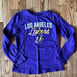 Los Angeles Lakers Girls T-shirt Sz 4